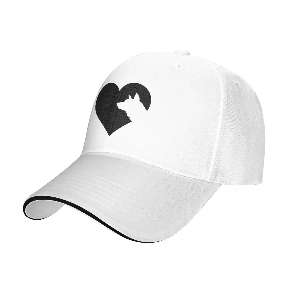 The Heart of the Australian Kelpie Lover Baseball Cap Anime Hat Streetwear Brand Man cap Luxury Brand For Men Women's