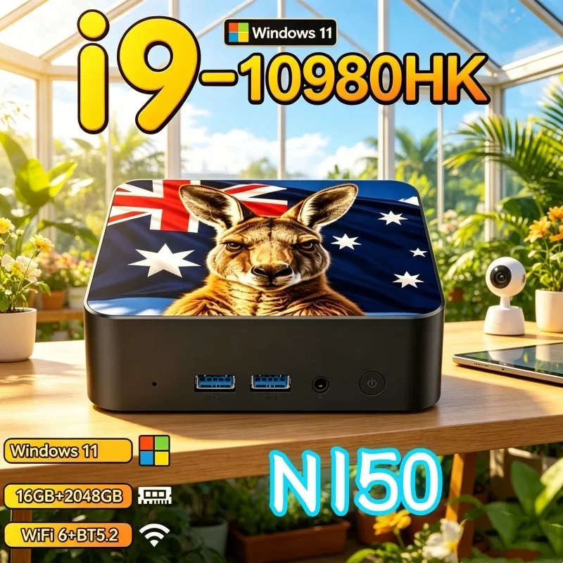 インテル-i9-10980hk-n150-windows-11-オーストラリアパターン-ミニpc-16gb-ram-1tb-2tb-ssd-wifi6-bt52-4k-hd-パワフル-ゲーミング-オフィス-スタディ