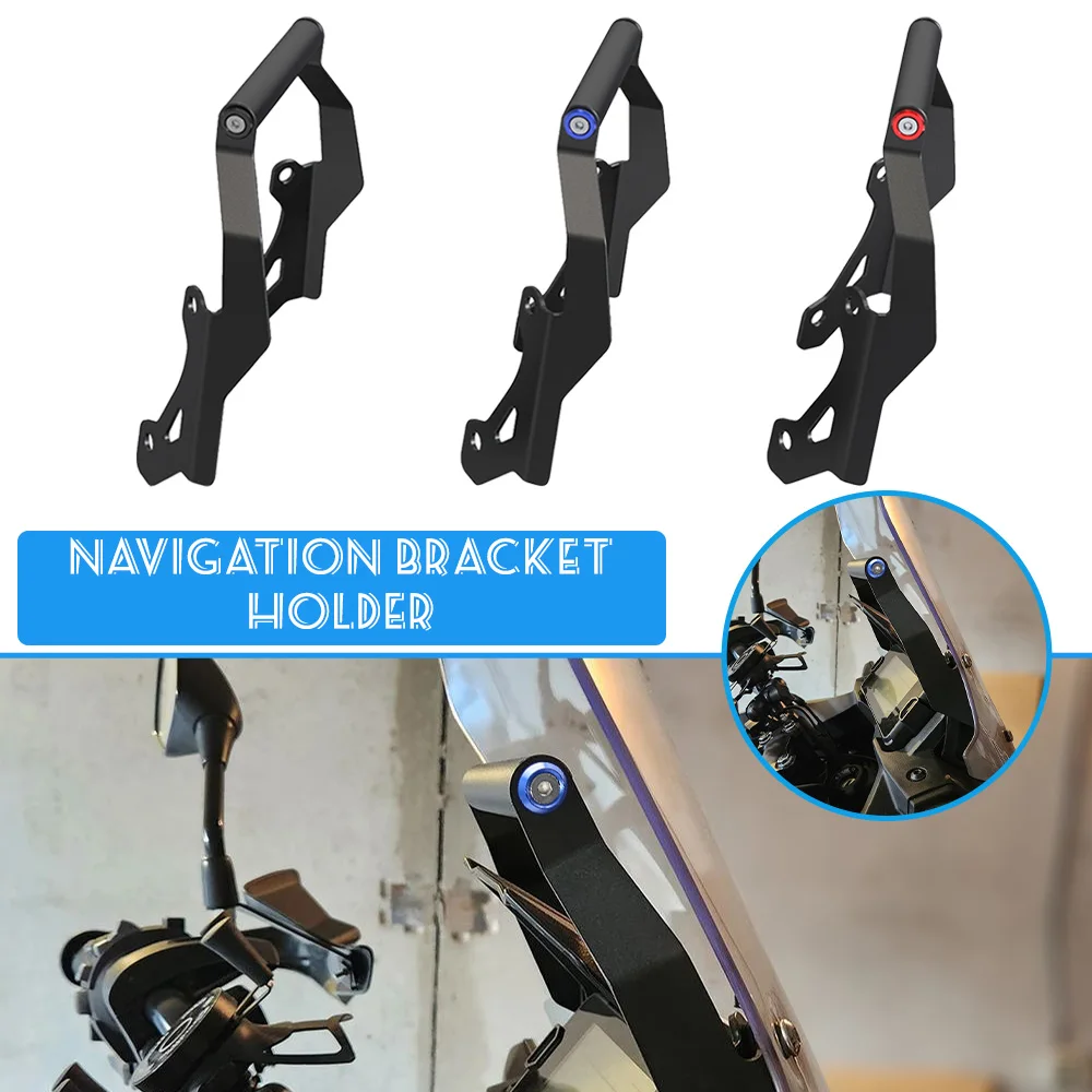 

2024 For Honda NC750X NC 750 X NC750 X 2021 2022 2023 2024 Motorcycle GPS SMART PHONE Navigation GPS Plate Bracket Adapt Holder