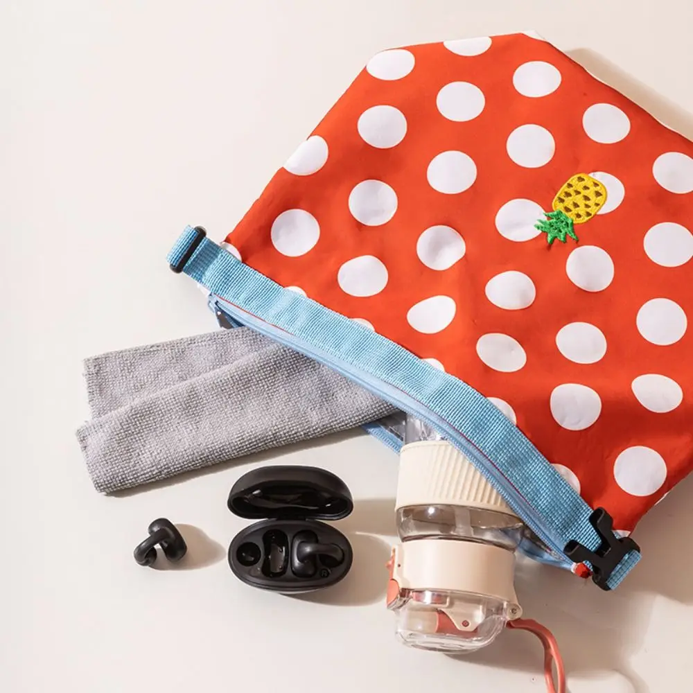 Snack Bag Portable Lunch Box Bag Large Capacity Foldable Insulated Tote Bag with Handle Thickened Lunch Pack Picnic