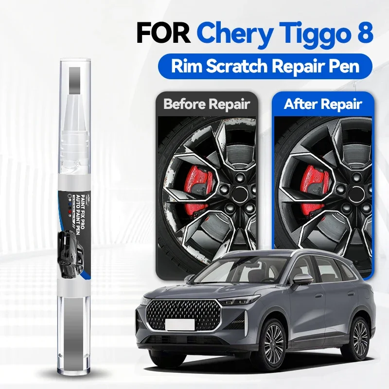 

Ручка-корректор для ремонта лакокрасочного покрытия автомобиля Chery Tiggo 8, средство для удаления царапин, аксессуары для авто, черный 095, белый 100, синий Si