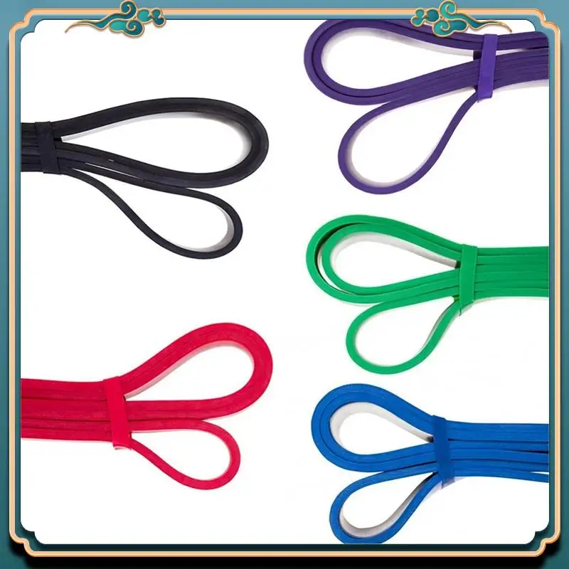 Latest Tough Latex Resistance Band Elastic Exercise Strength Pull-Ups Auxiliary Band Strengthening Train