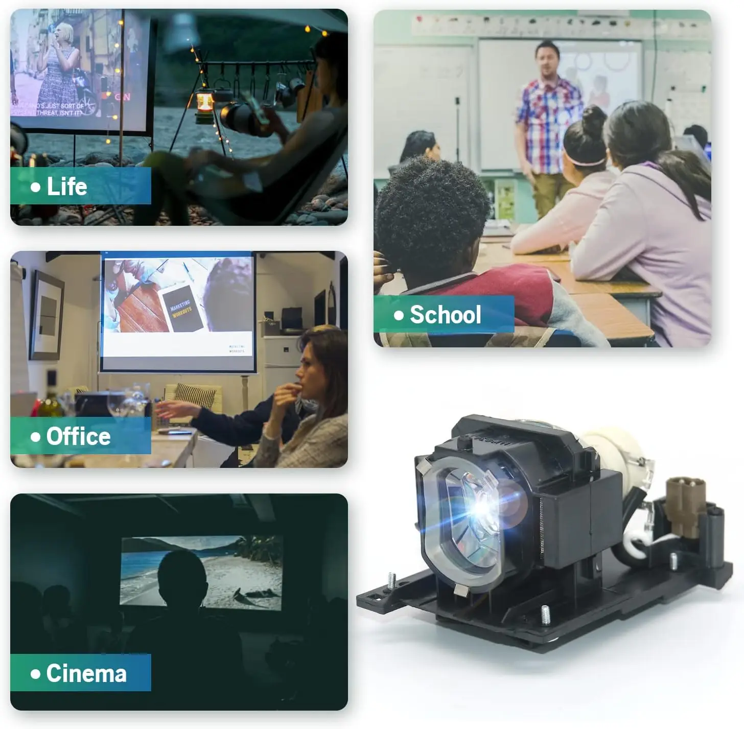 

DT01021 DT01022 DT02026 for Hitachi CP-X2010N/CP-X2510/CP-X2510E/CP-X2510EN/CP-X2510N/CP-X3010 Replacement projector lamp