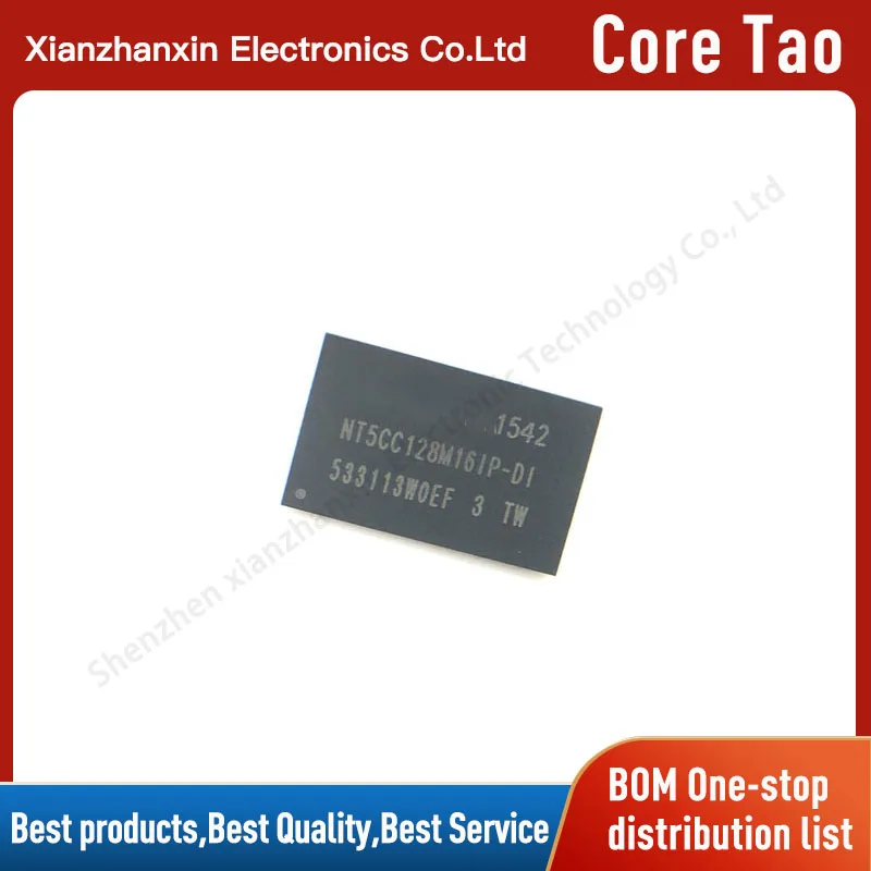 2 ~ 10 pçs/lote NT5CC128M16IP-DI NT5CC128M161P BGA chips de Memória