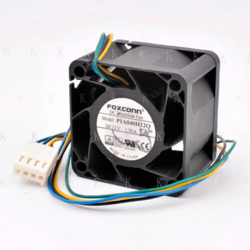 

C ДЛЯ Foxcoon PIA040H12Q4028 12 В 1,70 А 4 см Sever Охлаждающий вентилятор