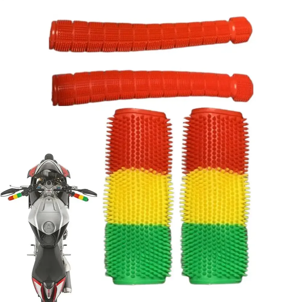 

Motorcycle Handle Bar Covers Anti-slip Waterproof Motorcycle Handle Guard Covers Riding Hand Grip Wrap For Driving Safety