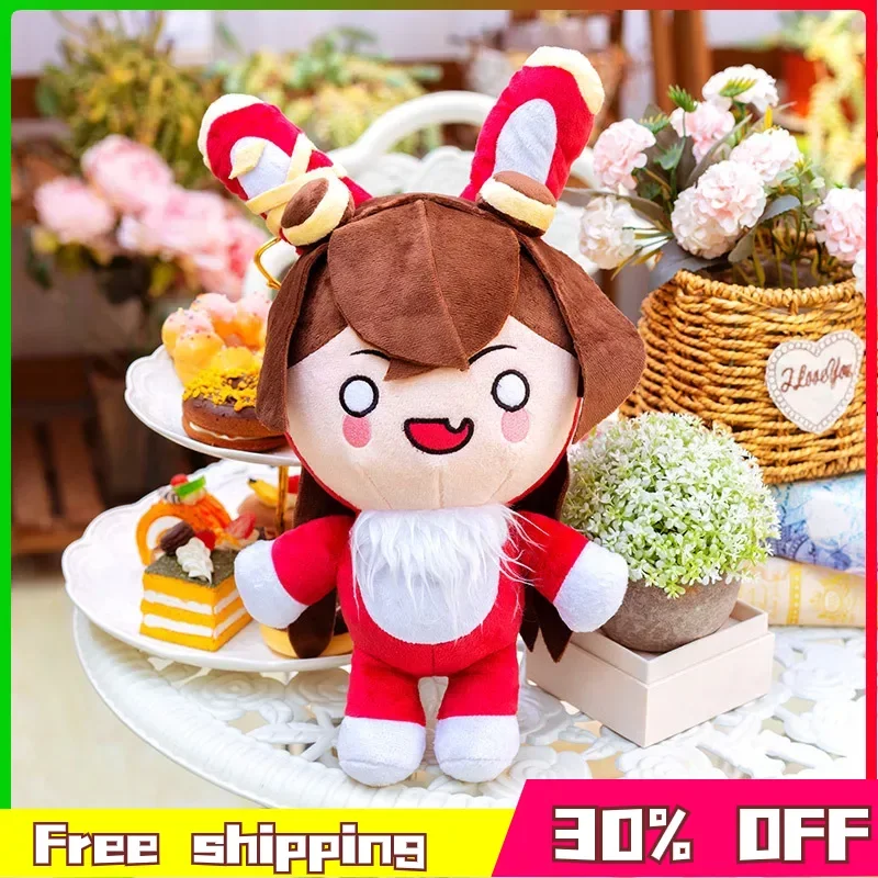 

Genshin Impact Anime Figure Plush Amber Baron Bunny Doll Kawai Plush Anime Peripheral Cute Decorate for Girl Gift Toys Game