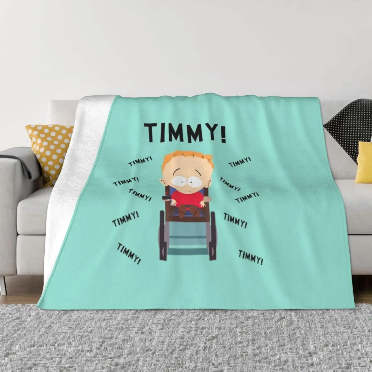 

TIMMY Throw Blanket halloween Vintage Blankets