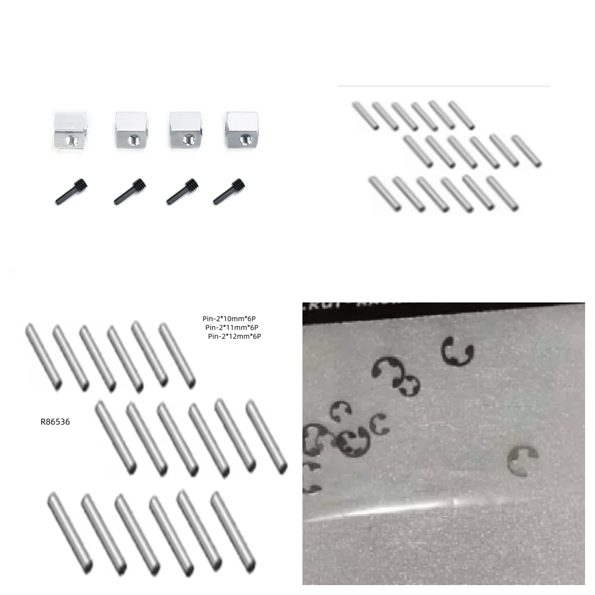 RGT Original  Accessories R86758 R86594 R86536 R86706 for EX86020 EX86130 Crawler - Intrude 1/10 Scale RTR Model Car