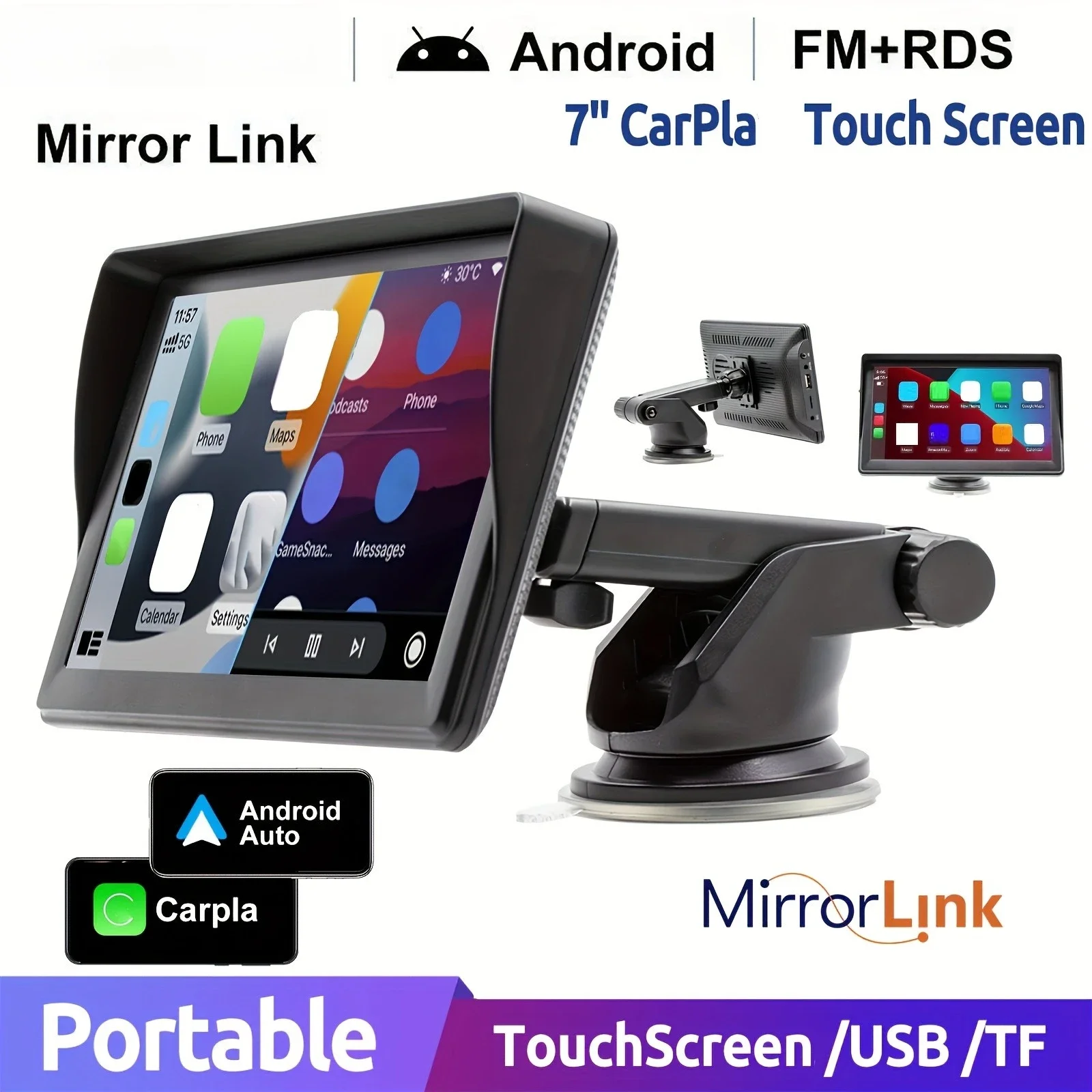 7-Inch Car-Mounted … - image