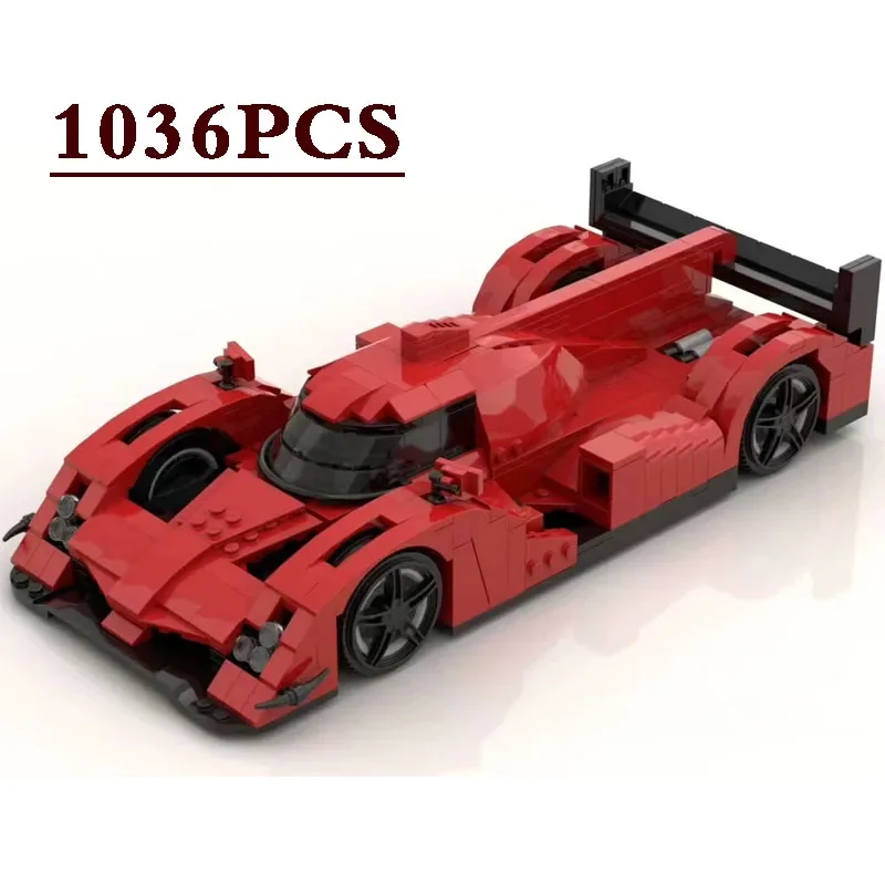 

Classic MOC-1036 Speed City Racing 1036pcs Racing Car Design DIY Building Blocks Toys Birthday Gifts for Kids Christmas Gifts