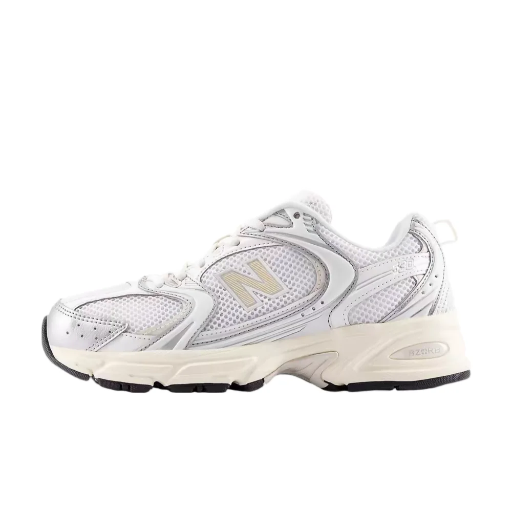 New Balance NB530 Unisex Low-Top Running Shoes – Silver, Shock-Absorbing Midsole, Versatile & Durable Comfort U530ESB