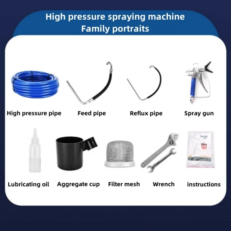 High pressure airless spraying machine latex paint paint spraying machine high-power electric spray