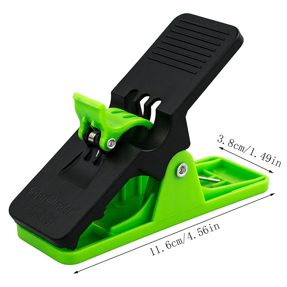 Outdoor Golf Cigar Grip Clip Accessories ABS Plastic Double Cigar Holder Cigarette Clamp Portable Golf Cart Accessories