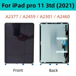 Aaa nova tela para ipad pro 11 pro11 3td (2021) a2377 a2460 a2459 a2301 display lcd de toque digitador assembléia substituição