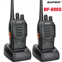 1/2Pcs Wholesale Original Baofeng BF-888S 5km Long Range Walkie Talkie Two Way Radio BF 888S Channel 16 self-driving travelling