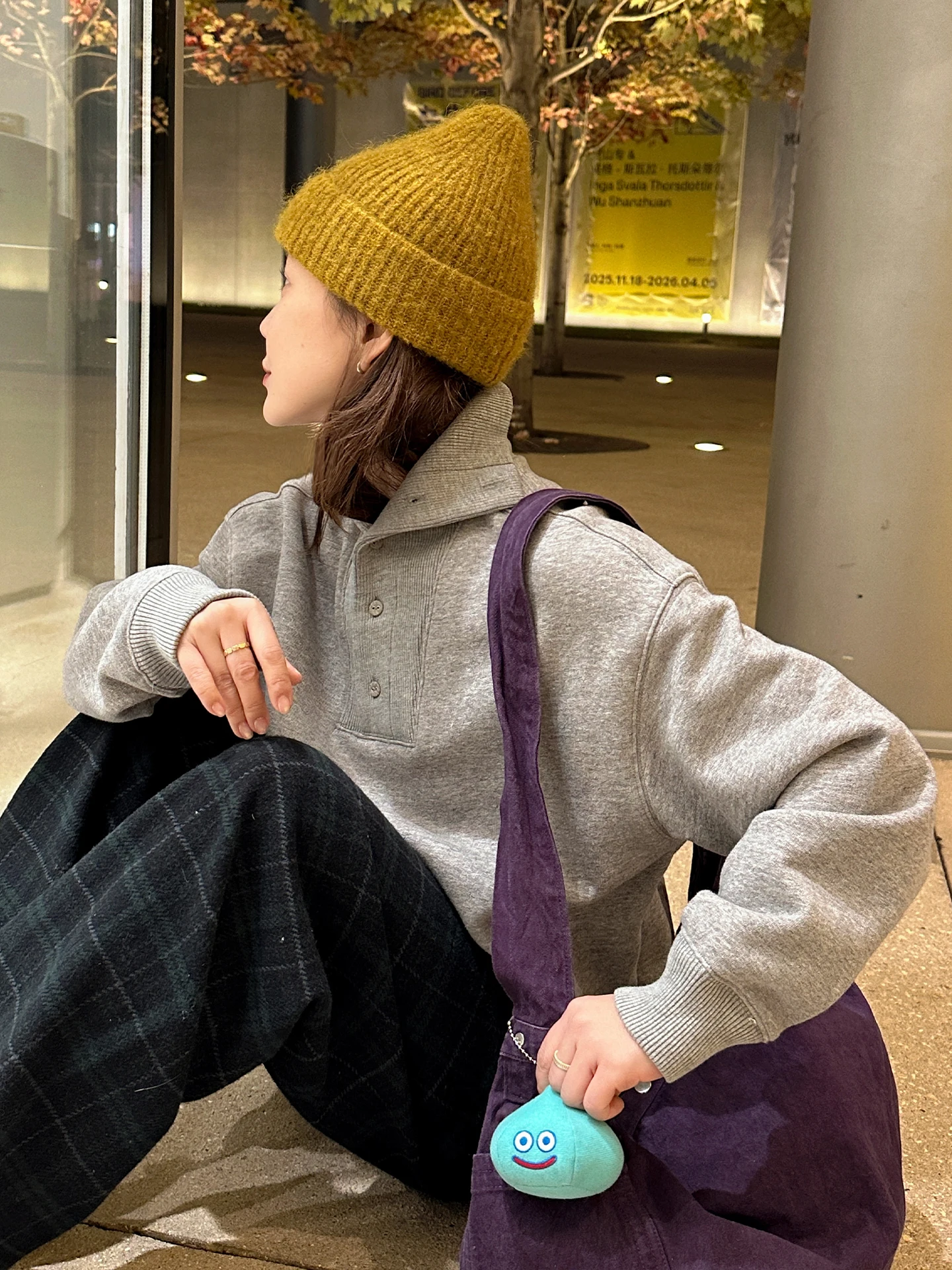 

Libelina Sisy Women's Cotton Ne Sweatirt Long Sve Casual Sle Winter New Faion Versatile Loose Fit Top