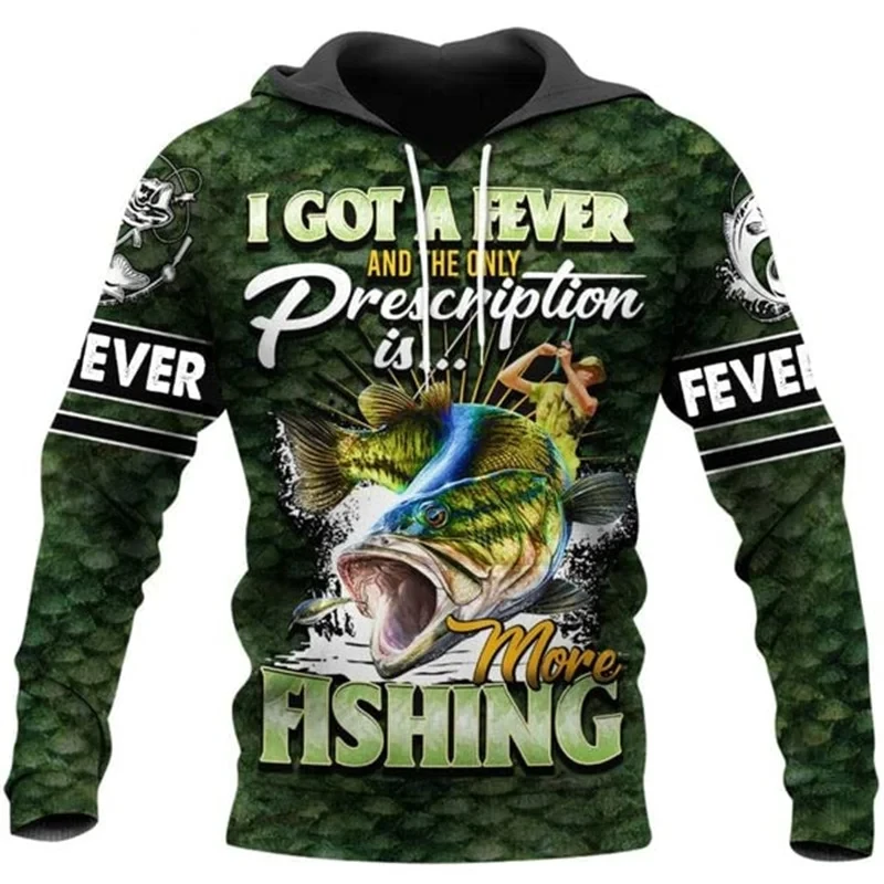 Catfish Fishing Camo Graphic Hoodies 3d Carp Print Sweatshirts Men/Women Oversized Hoodie Fashion Kids Pullover men coat