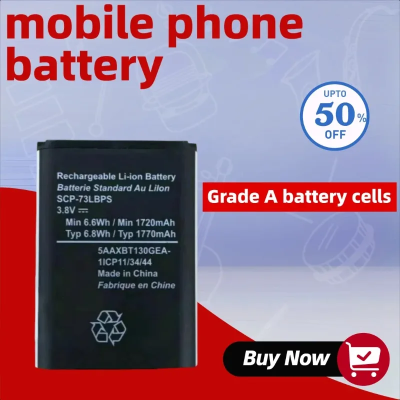 بطارية الهاتف المحمول 3.8 فولت 2800 مللي أمبير في الساعة 5AAXBT130GEA لكيوسيرا DuraXE Epic E4830
