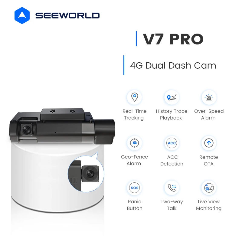 Hot Selling Universal Front And Inside 1080p Dual Camera Dash Cam Voiture Auto For Cars With APP