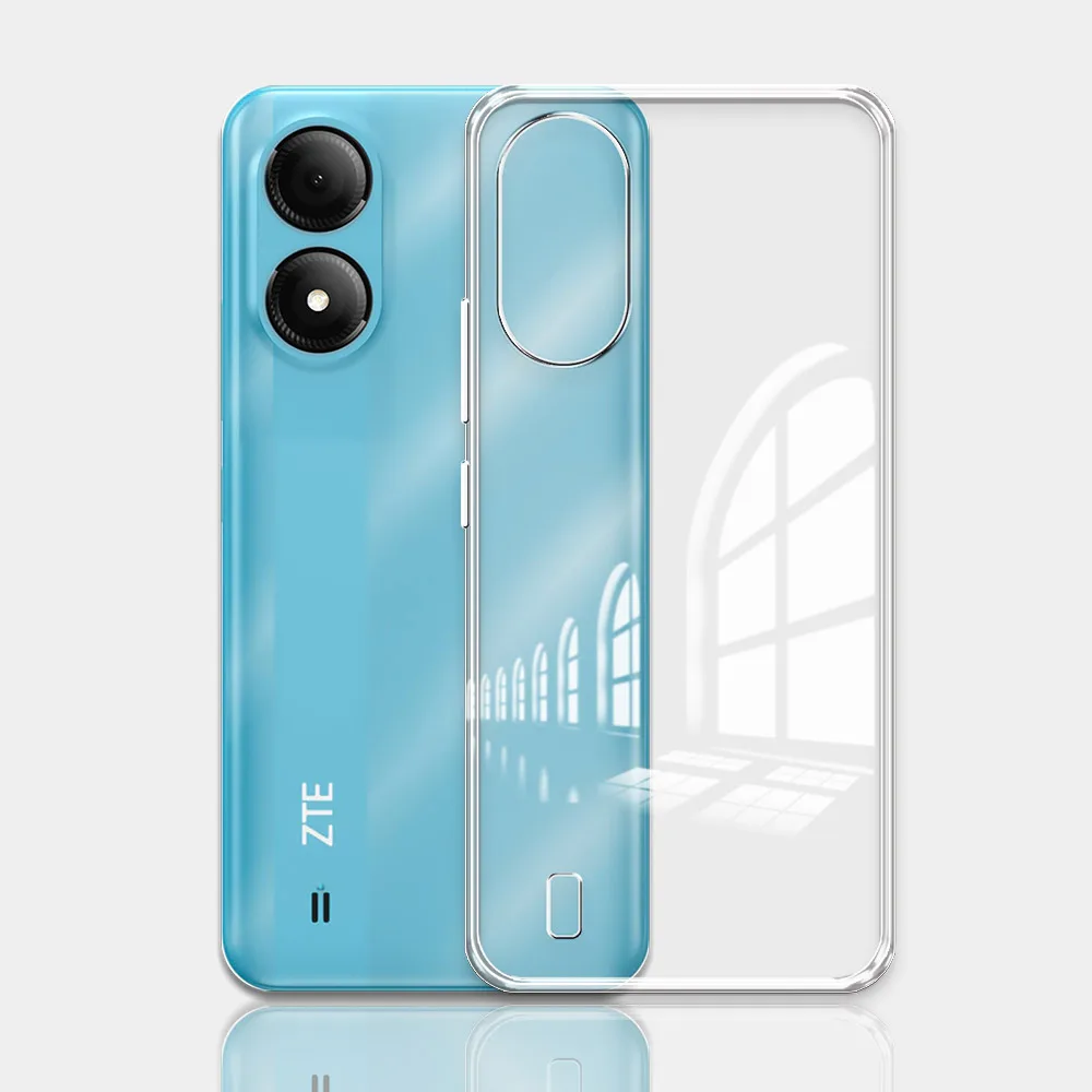Para ZTE Blade A33S Funda de silicona transparente suave para teléfono o ZTE Blade A33S A 33S Funda protectora a prueba de golpes Coque para ZTE A33S Funda