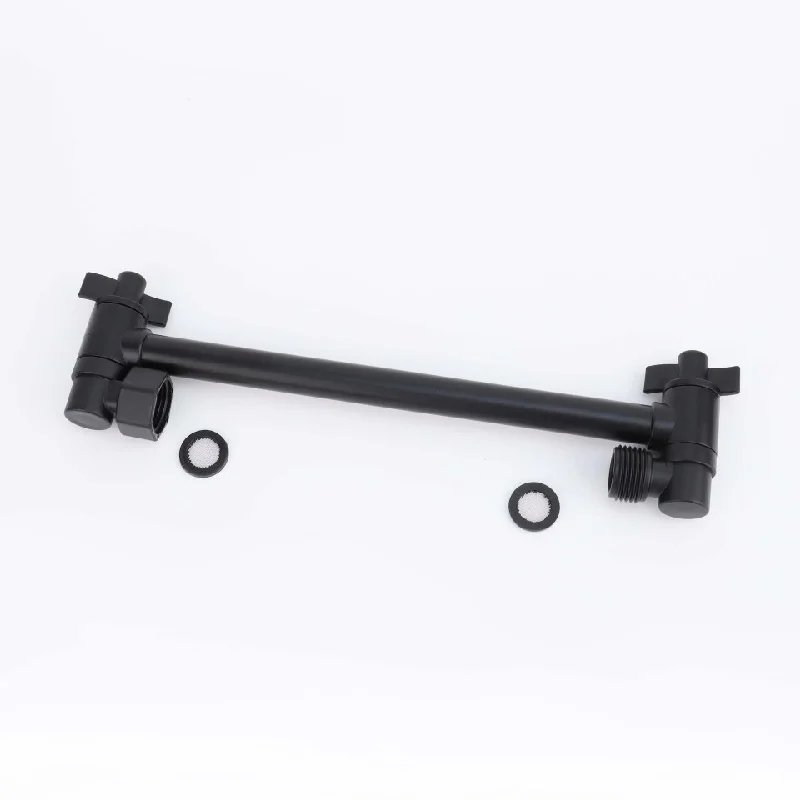 Verstellbarer Duschkopf-Verlängerungsarm 11 Zoll ABS Anti-Leck Dusch-Verlängerungsarm Badezimmer-Hardware-Zubehör – Detail 10