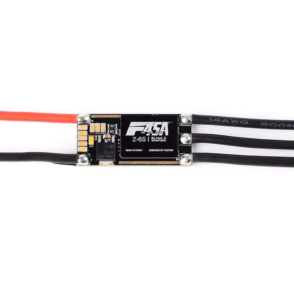 รีวิว T-MOTOR Tmotor F4 F7 722 HD Flight Controller combo stack F45A V2 F55A PRO II 6S 4In1 ESC สำหรับนักบินโดรน FPV
