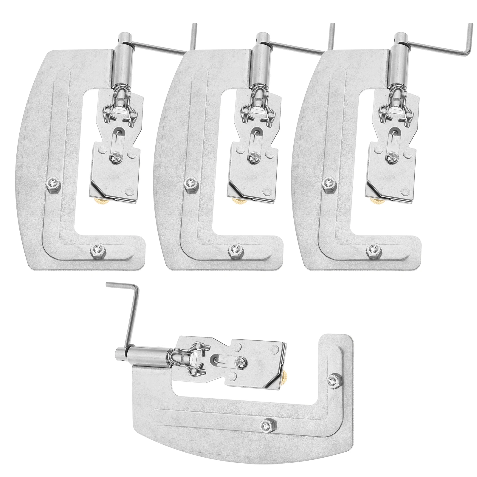 

4pcs Stainless Steel Fishing Hook Tying Tool Compact Knotting Kit Lightweight Portable Fishing Line Tier Easy Outdoor Gear