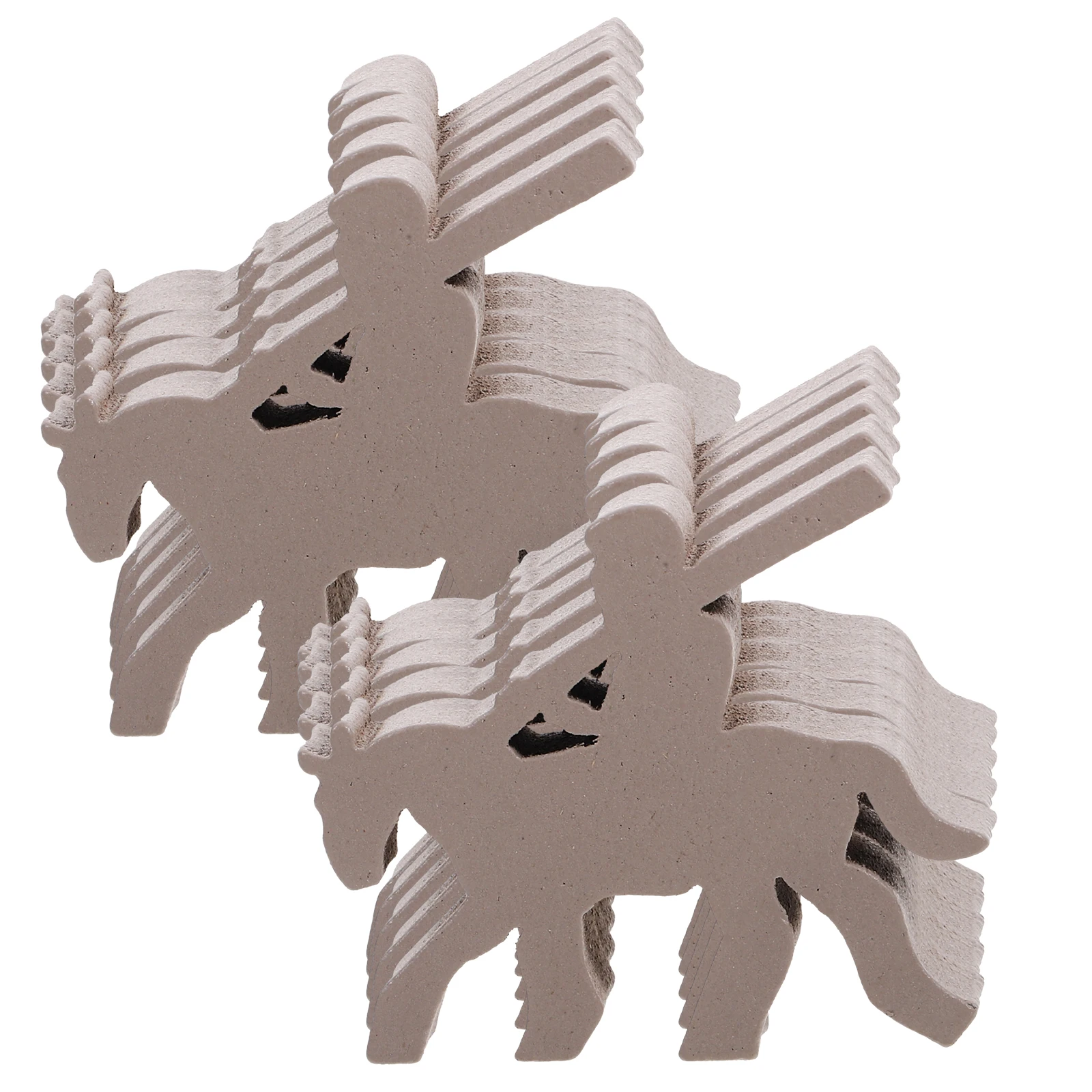 

10pcs Wooden Wood Chess Piece Set For Board Lightweight Small Chess Pieces Accessories Wood Pieces For Tabletop