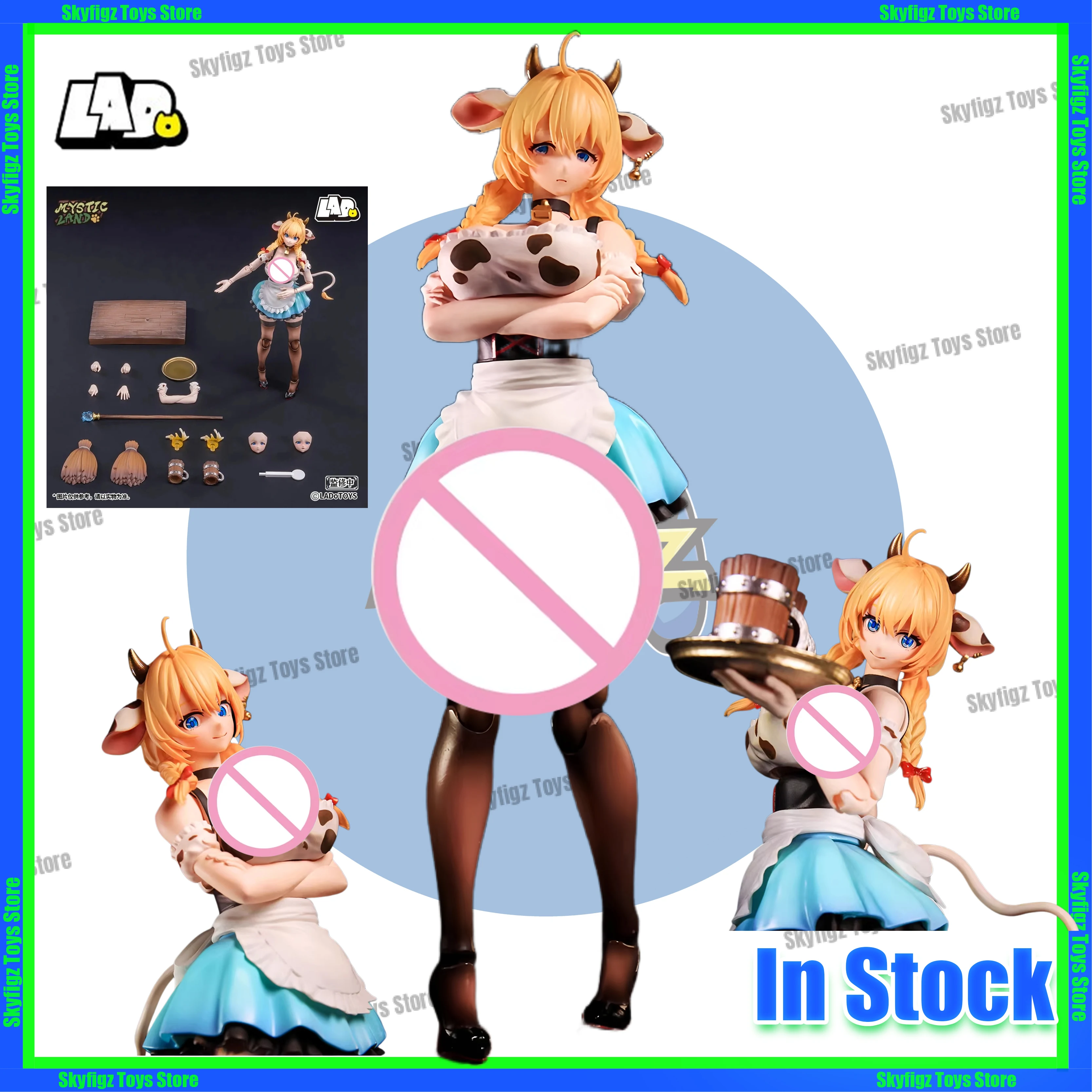 

LADoTOYS Magic Continent Daisy Drinking Beer Girl 1/12 Movable Finished Product Action Figure Collectible Gift