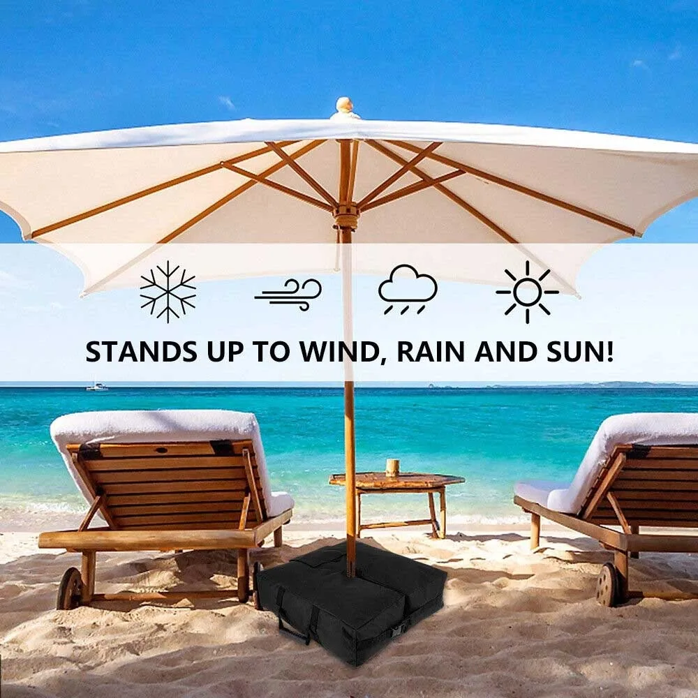 Heavy Parasol Base Stand Weights Umbrella Sandbag for Banana Hanging Cantilever