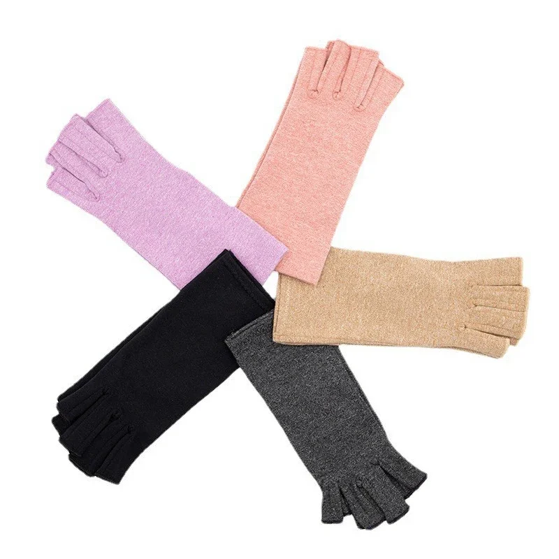 1 คู่ถุงมือข้ออักเสบการบีบอัดข้อมือสนับสนุนปวดข้อบรรเทา Ache Pain Joint Therapy สายรัดข้อมือสนับสนุนถุงมือการบีบอัด