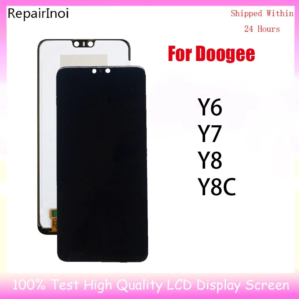 

LCD Display for Doogee Y6, Y7, Y8, Y8C, Touch Screen, Digitizer Assembly, Replacement Part