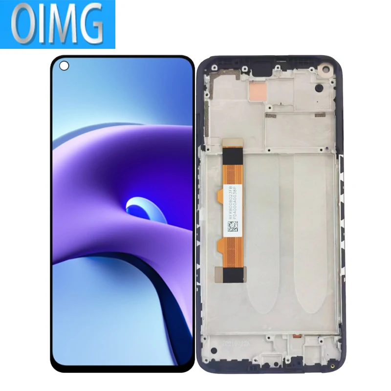 For Xiaomi Redmi Note 9T LCD Display With Frame Touch Screen Models M2007J22G J22 Panel Digitizer Replacement Parts