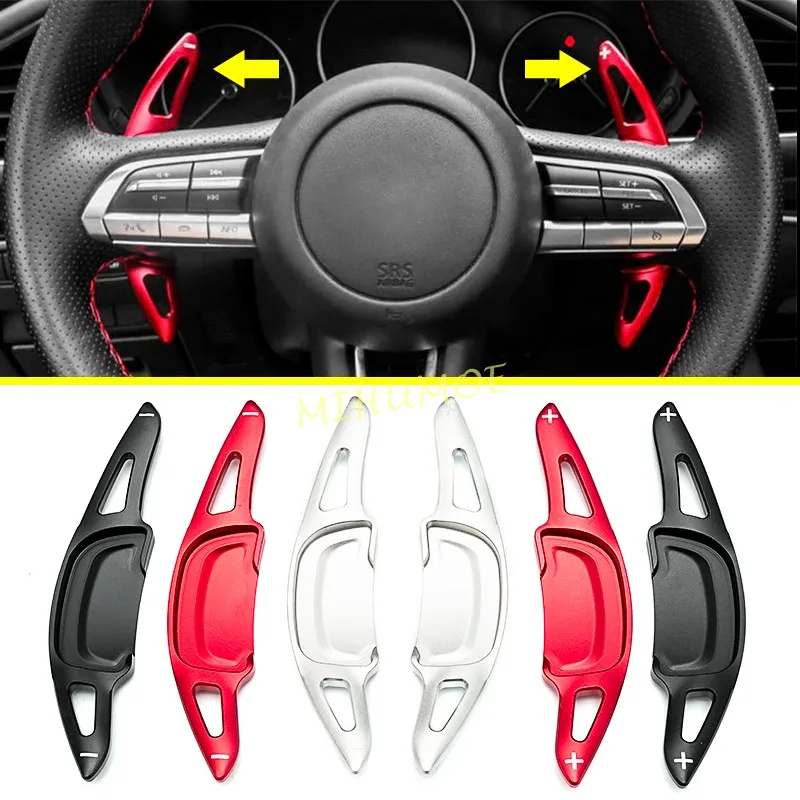 Steering Wheel Gear Shift Paddle Shifter Extension For Mazda 3 BP CX30 CX-30 CX50 CX-50 CX60 CX-60 CX90 CX-90 MX30 MX-30