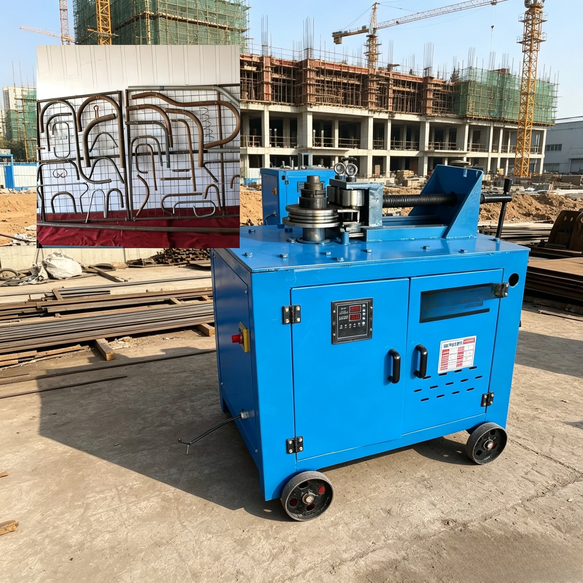 

Cnc Bending Pipe Machine Electric Powered With High Material Pipe Bending Machine Manual Pipe Bending Machine Small