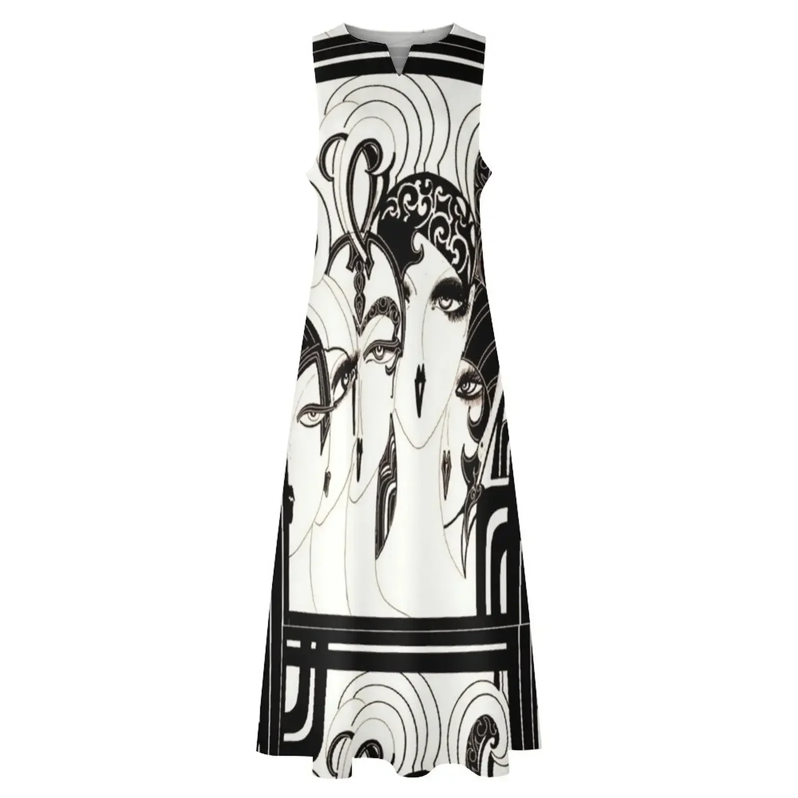 ชุดเดรสยาวทรงหลวมสไตล์อาร์ตเดโค ดีไซน์โดย Jacqueline Mcculloch House of Harlequin สำหรับงานพรอม ปี 2025