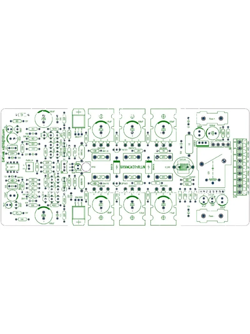 MA-9S2 300W Mono Class A/B Power Amplifier Board Finished Product Without Radiator HiFi Audio Module