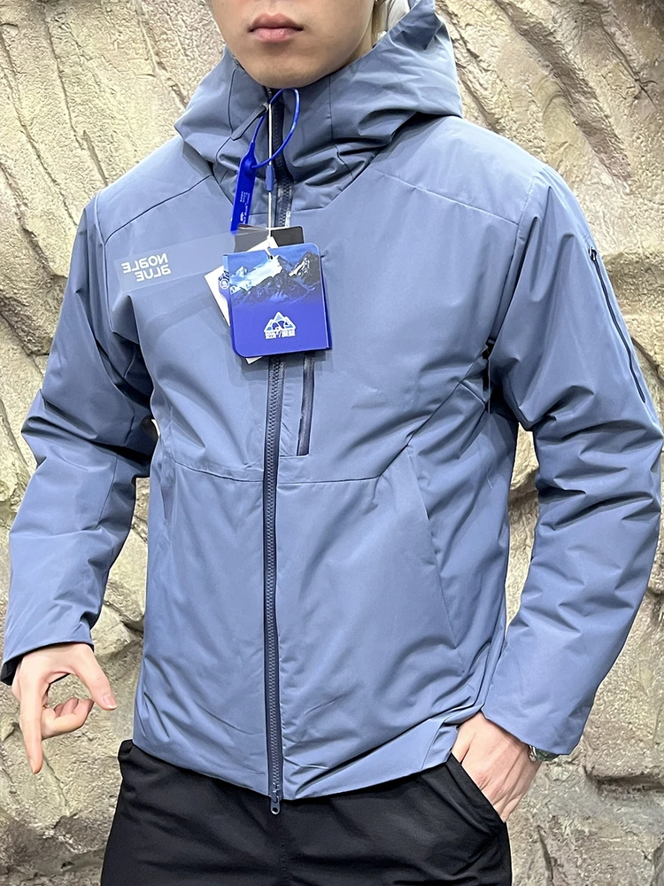 

Trendy Youth Winter Cotton Jaet Hooded Casual Outdoor Windproof Warm Cotton Coat Stand Fit Long Sve Pure Color