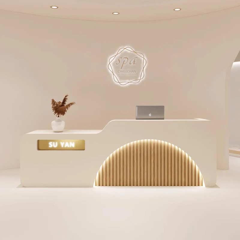 

Design Office Reception Desks Checkout Display Modern Commericial Reception Desks Customer Stands Escrivaninha Office Furniture