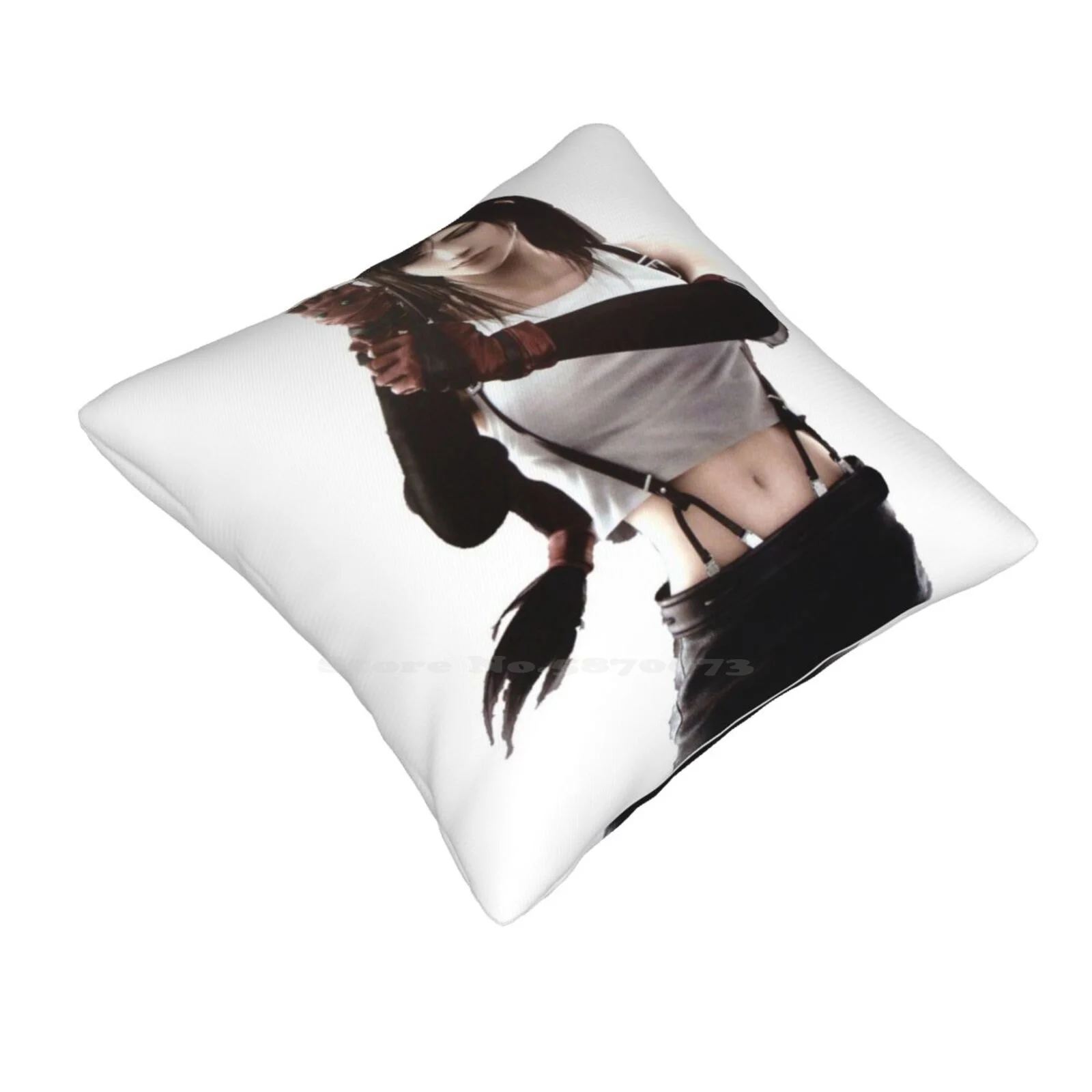 Tifa Lockhart Pillow Cover Hug Pillowcase Tifa Lockhart Ff7 Cloud Strife Ffvii Final Fantasy 7 Final Fantasy Vii Remake