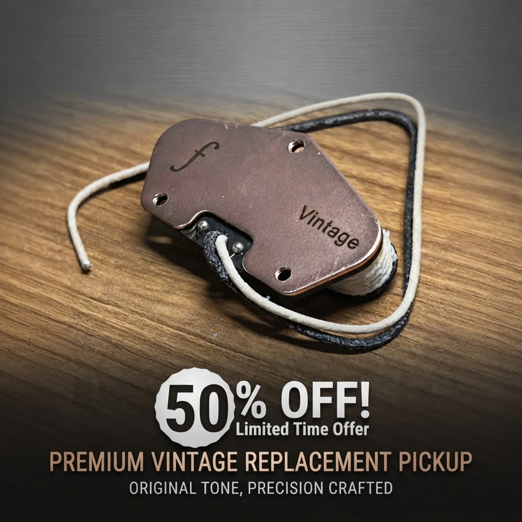 1952 Telecaster Pickup Set Alnico 5 Magnets Hand Wound Vintage Spec For Authentic 50s Tone Twangy Sound Bridge
