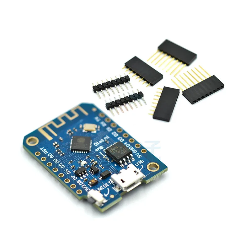 1~50Pcs D1 mini V3.0.0 4MB WIFI Internet Of Things Development Board Is Based On ESP8266 And Compatible With Nodecu