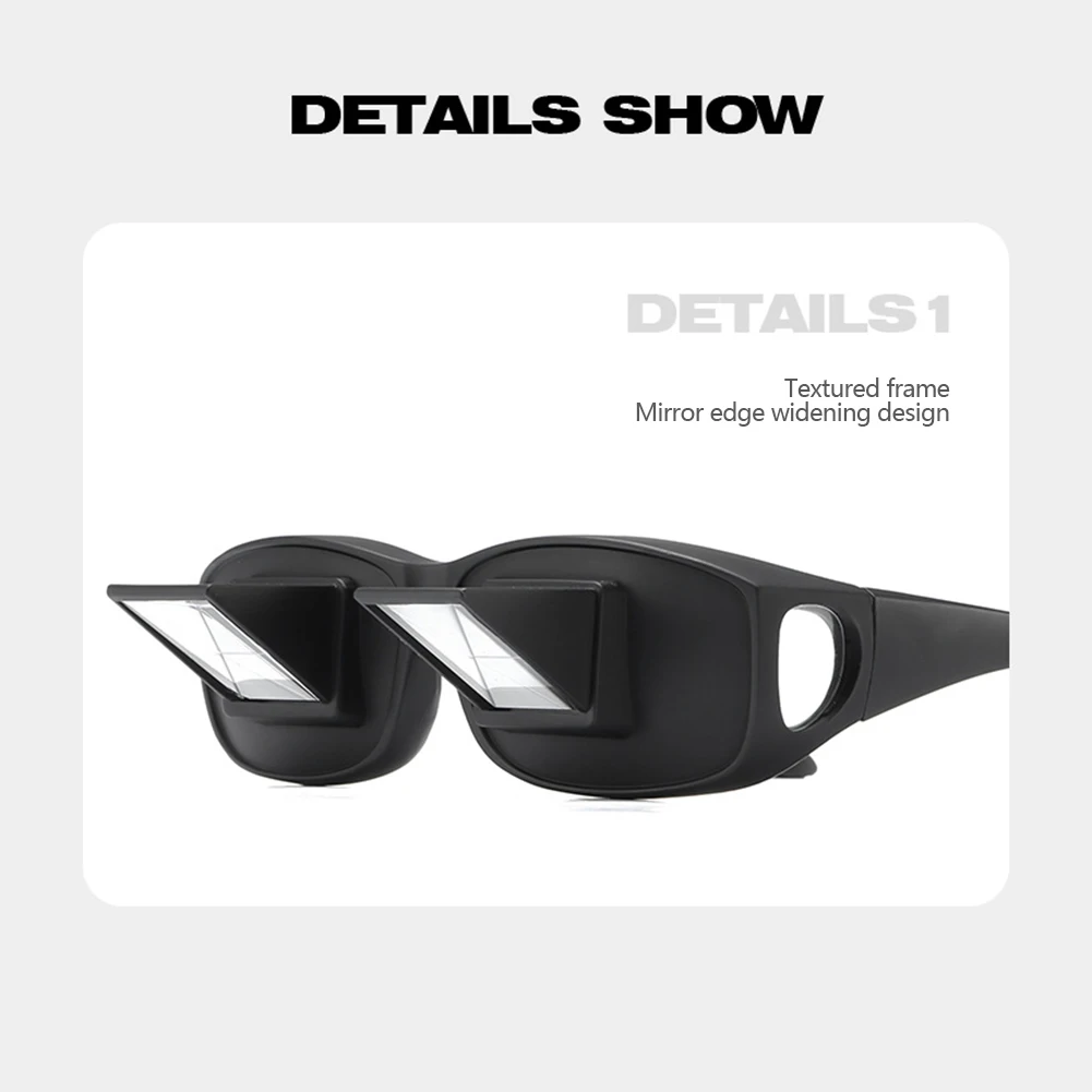 منظار أفقي إبداعي كسول ، كتب قراءة ، نظارات الجلوس على السرير ، عرض الاستلقاء ، قصر النظر التلفزيوني ، المنشور القابل للاستخدام ، نظارات المنشور المدهشة #6