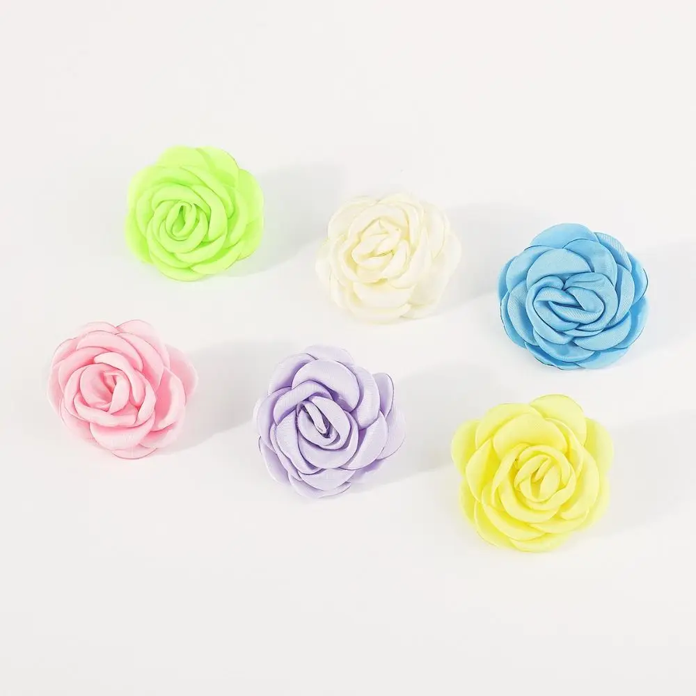 Модные ювелирные изделия, серьги с цветком, вечерние преувеличенные большие серьги-гвоздики, 6 цветов, свадебные серьги с пирсингом для женщин