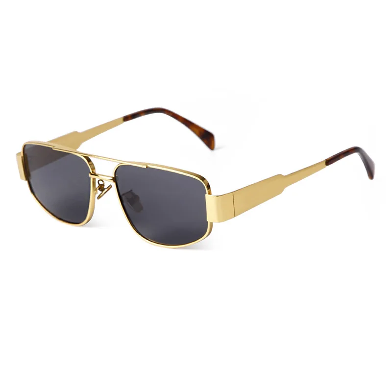 

Luxury Brand Designer Metal Irregular Sunglasses Women For Men Male Vintage Punk Sun Glasses Popular Driving Outdoor Eyeglasses