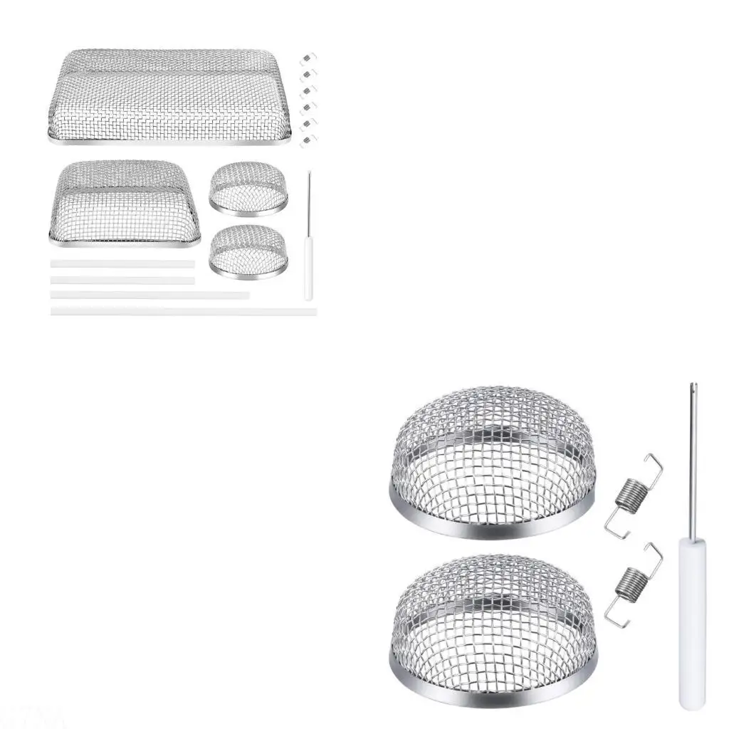 G7NA Easy Installation Sturdy Metal Insect Barrier Netting For Motorhome Vents With Quick Mount Accessories Insect Screen