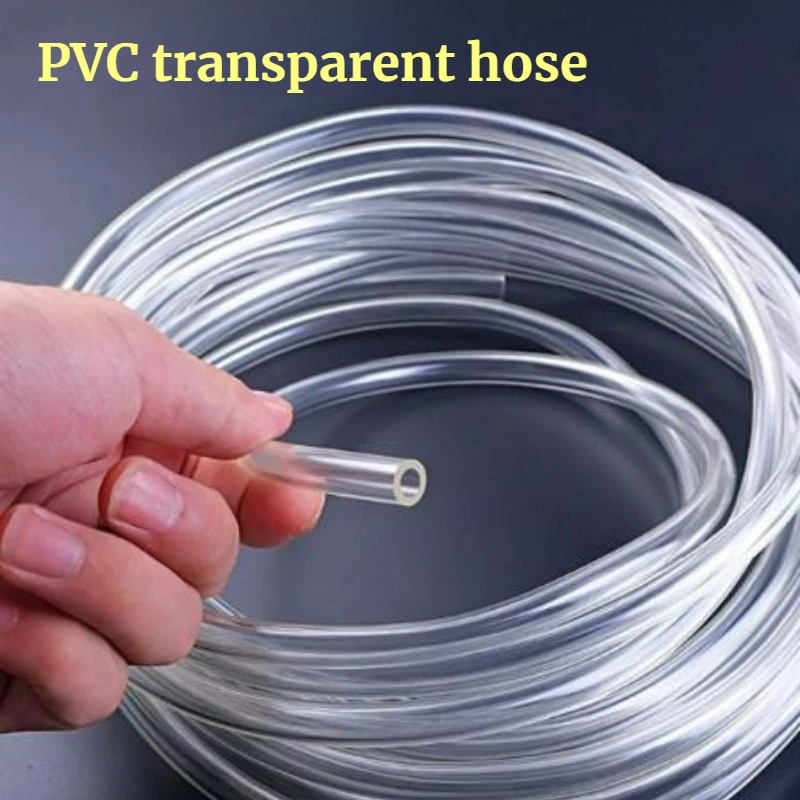 

1/2/5/10m PVC Hoses Transparent 1.6 2 3 4 5 6 8 10 12 14 16 ~32mm Inner Diameter Plastic Hose High Quality Water Pipe for Garden