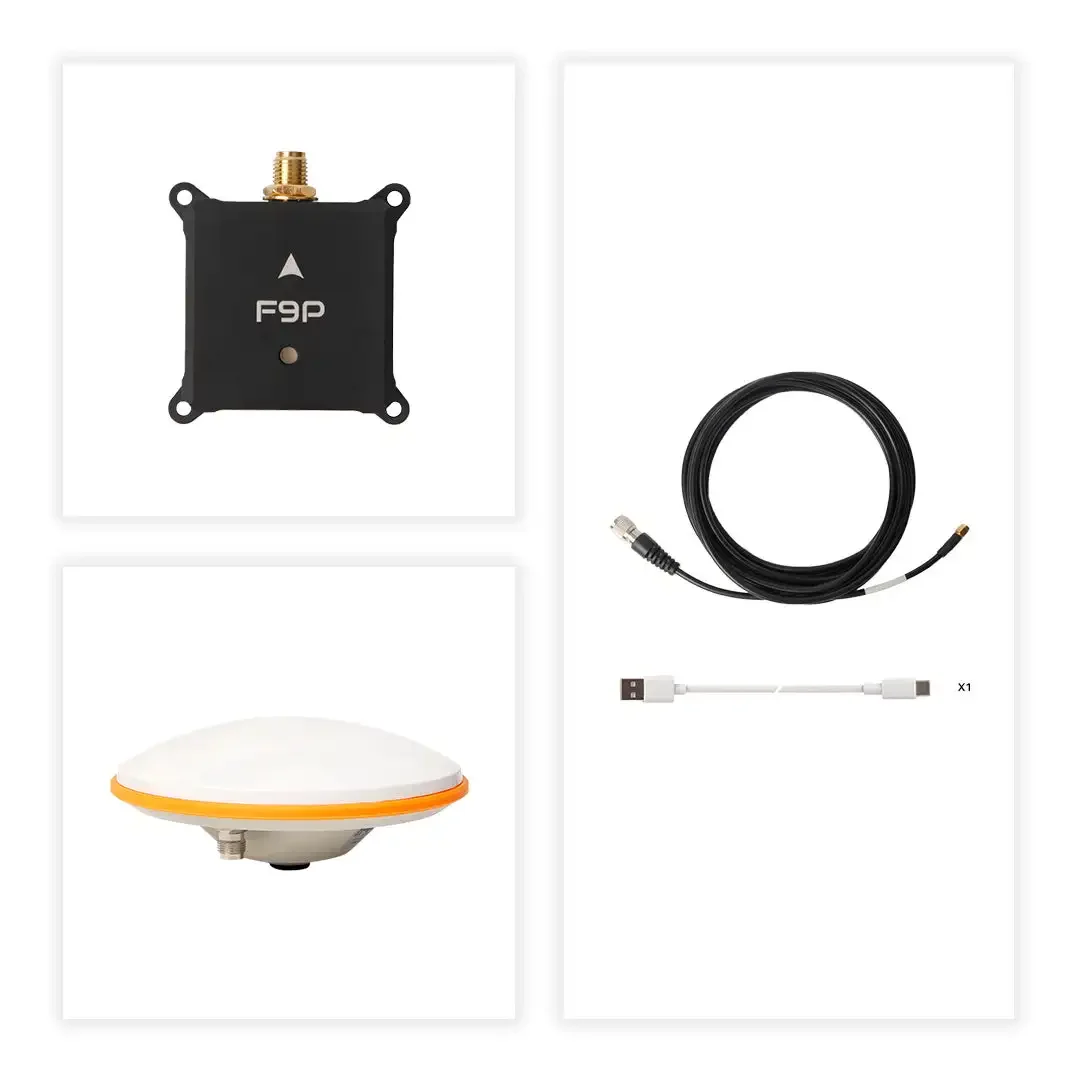 HolyBro H-RTK NEO-F9P con antena de estación base