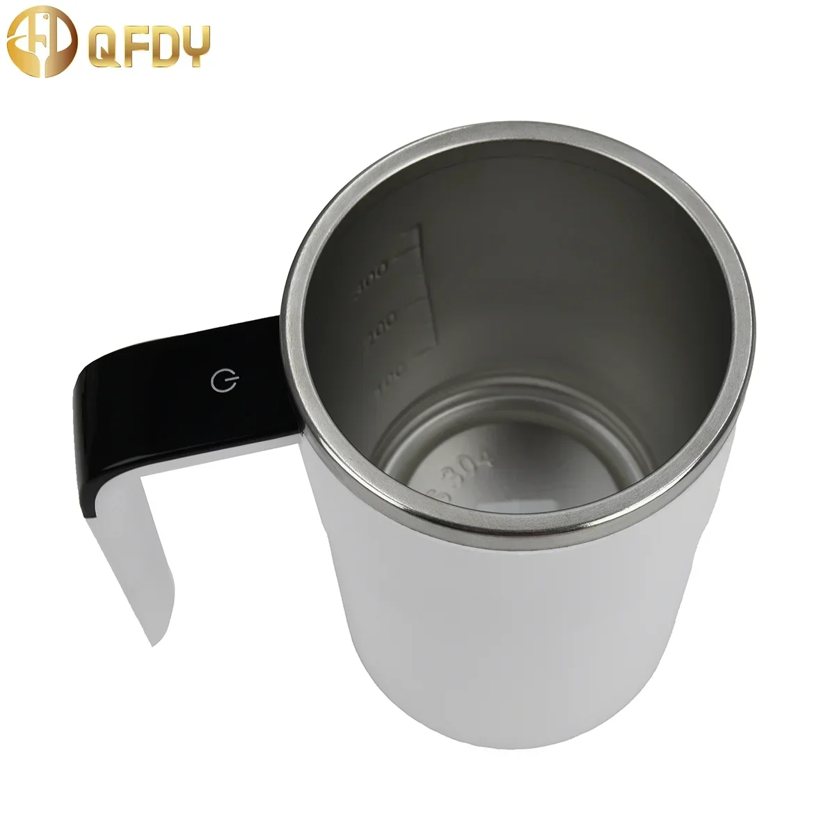 Automatic Self Stirring Mug Magnetic Stirring Cup Coffee Milk Juice Mixing Cup 380ML Electric Stainless Steel Lazy Rotating Mug